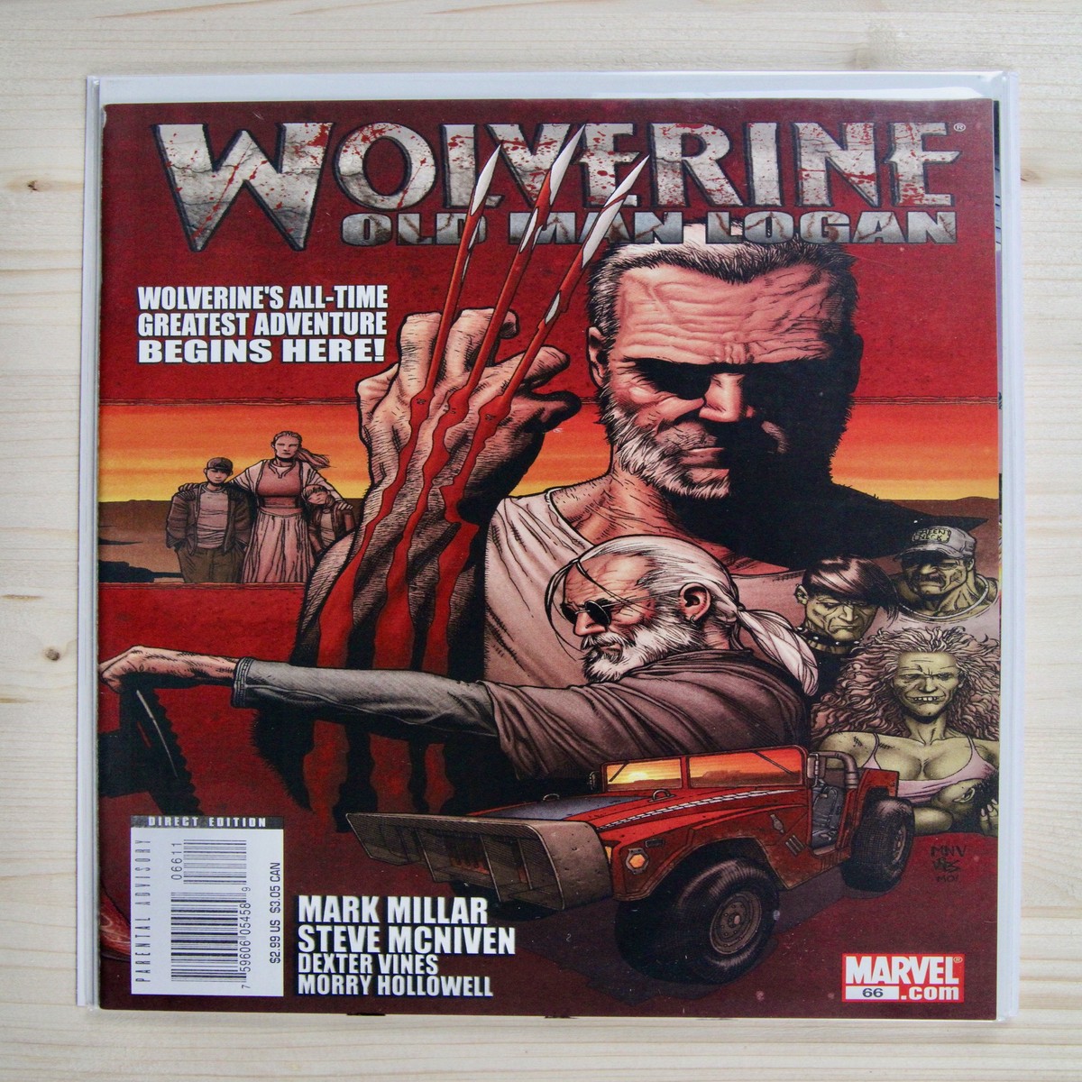 Wolverine 66 Marvel (2010) 92 NM- Old Man Logan