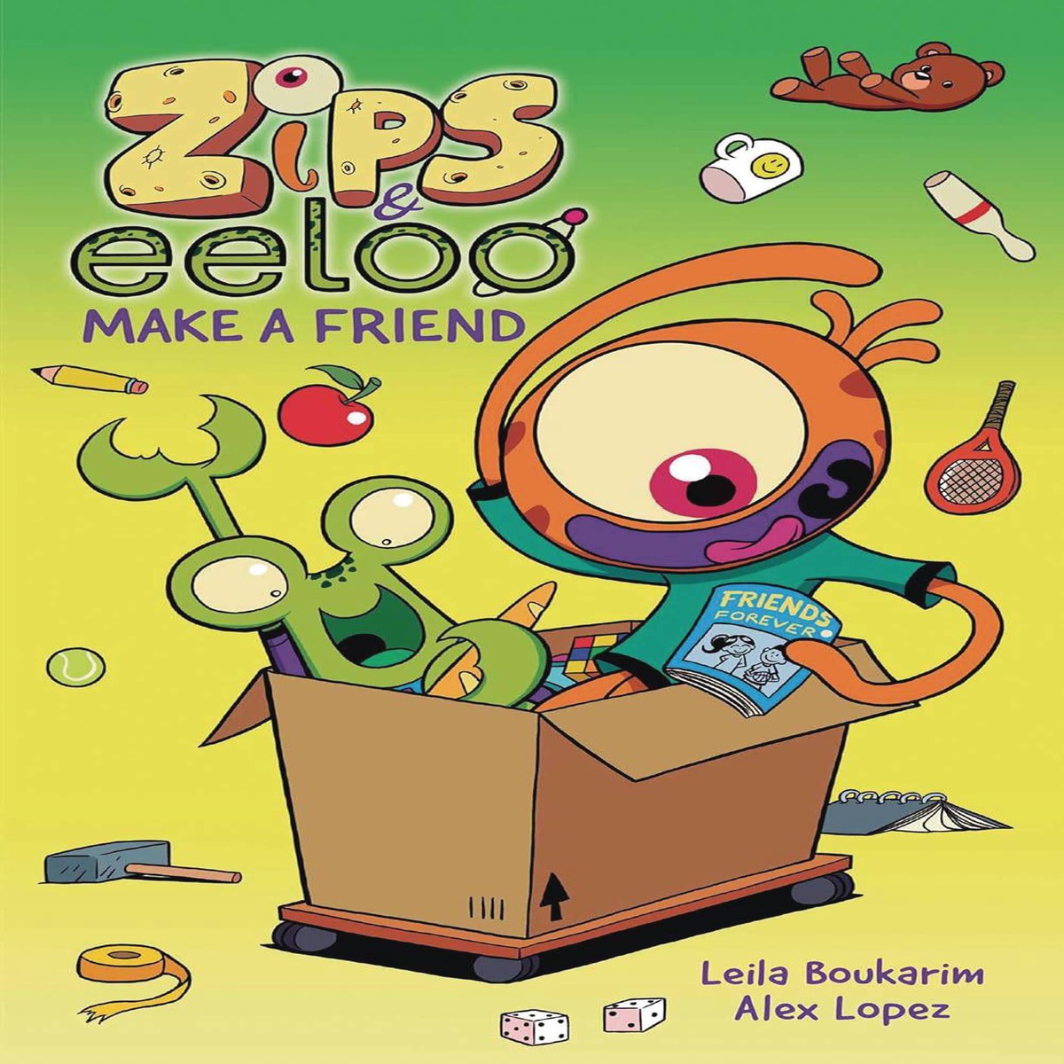 ZIPS AND EELOO GN MAKE A FRIEND (C 0-1-1)