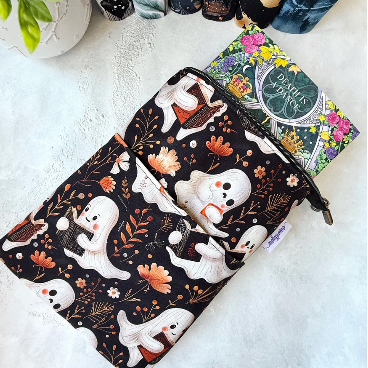 Literary Ghosts - Zippered Book Sleeve