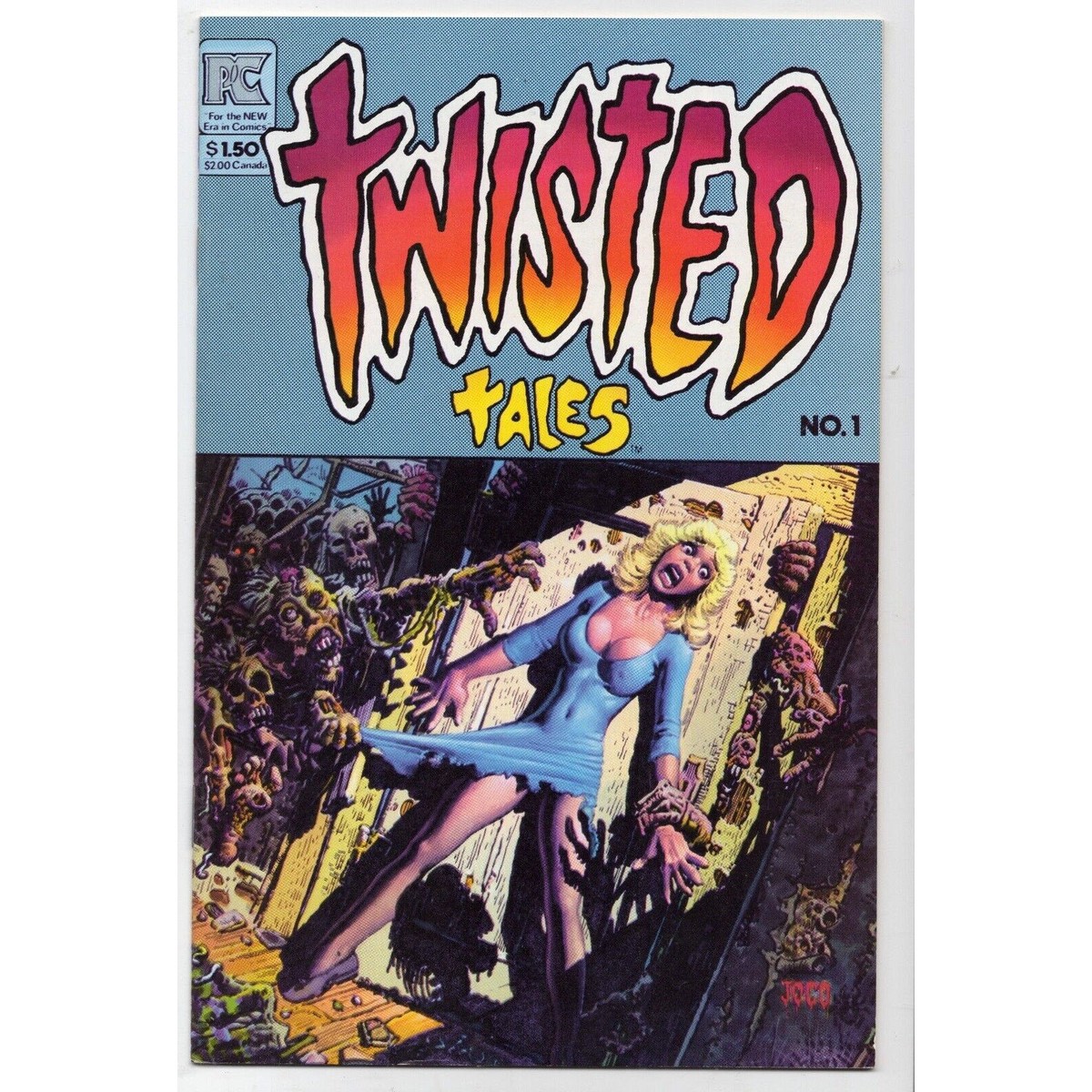 Twisted Tales 1 (1982) Pacific PC Comics (b)
