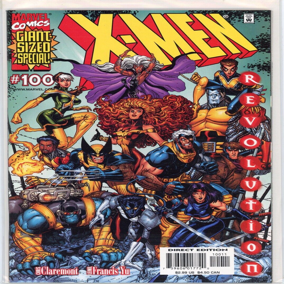 X-Men 100 Marvel Comics (2000)