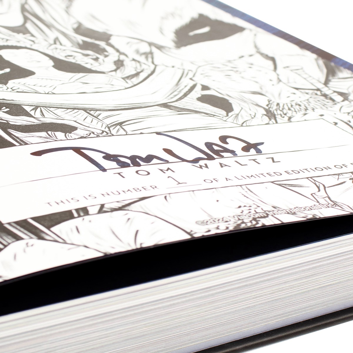 Teenage Mutant Ninja Turtles The Armageddon Game Deluxe Edition - Signed IDW Hardcover Exclusive