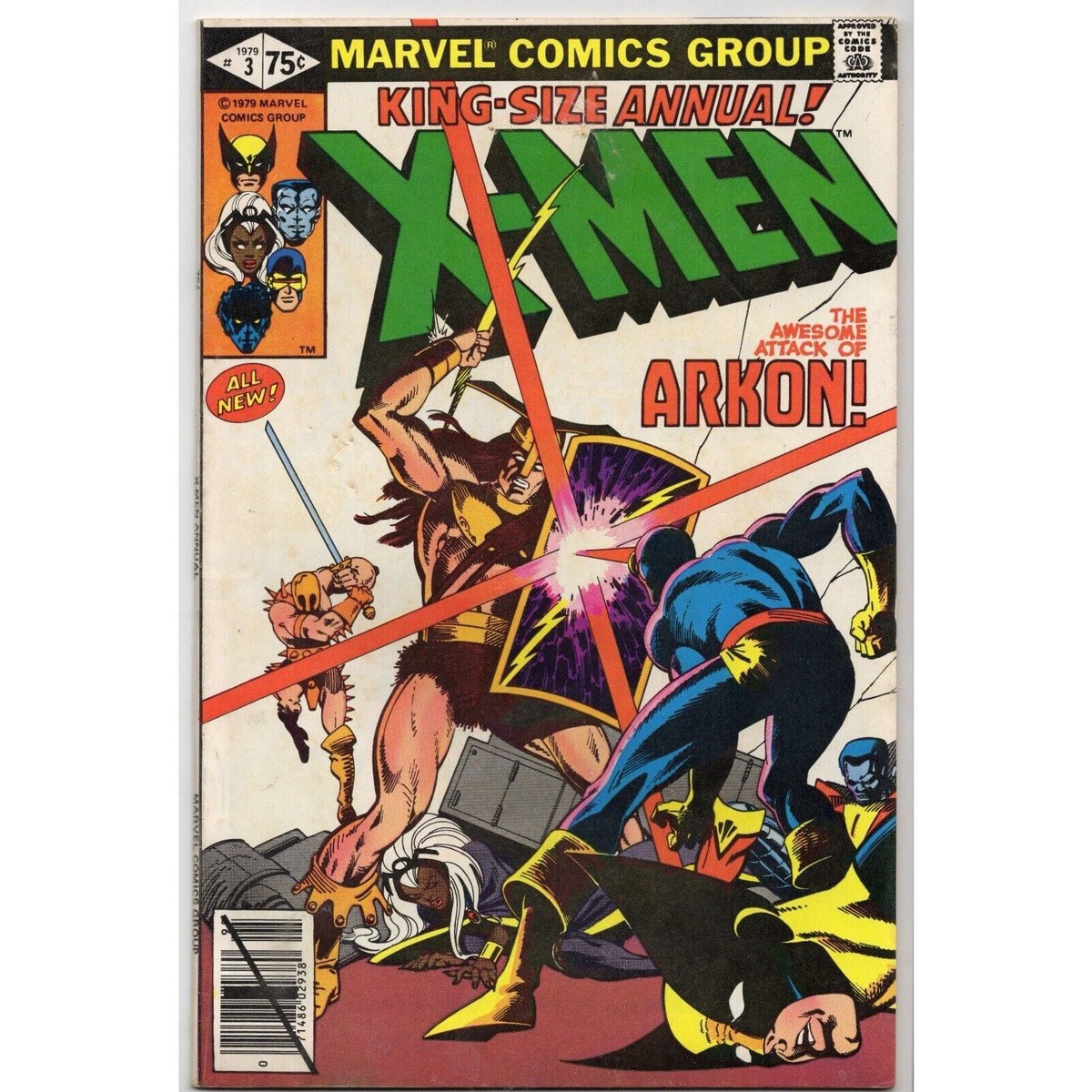 X-Men King Size Annual 3 Marvel Comics (1979)