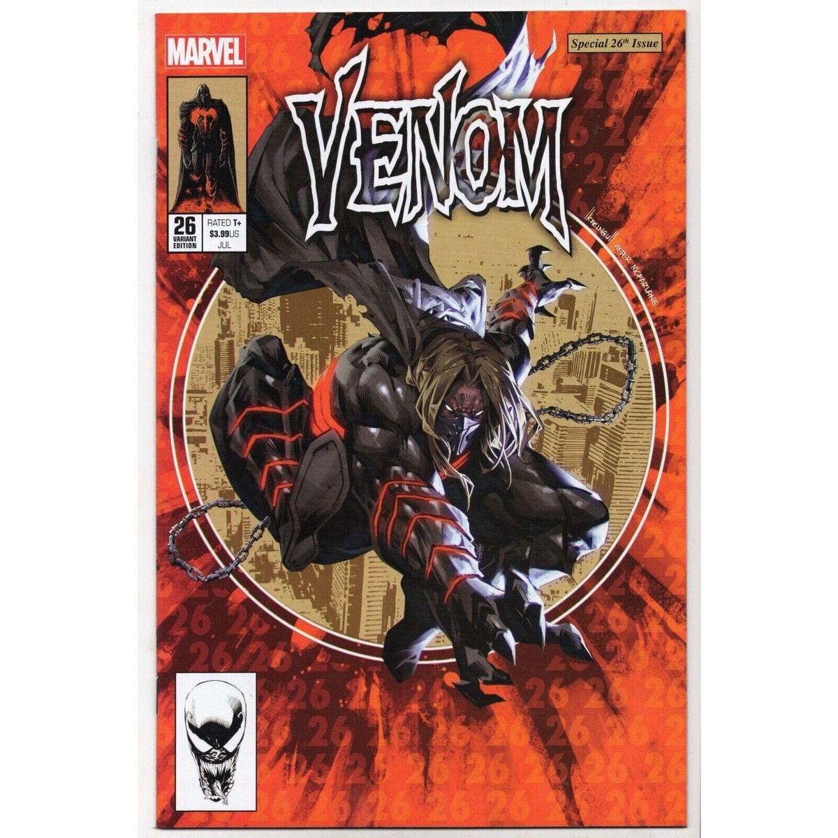 VENOM 26 (2020) FRANKIES COMICS GOLDEN APPLE EXCLUSIVE VARIANT
