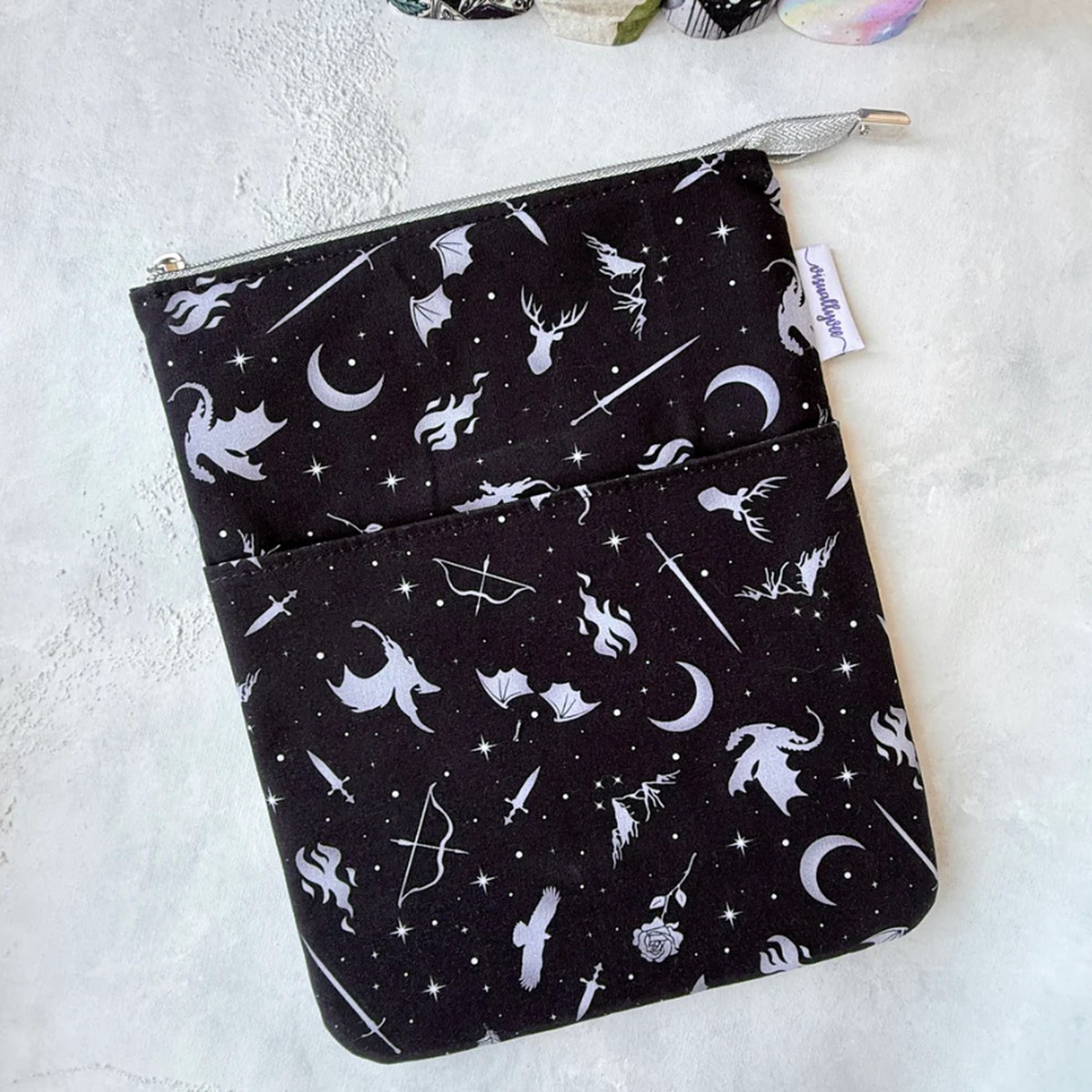 Get lost in Fantasy Books - Zippered Book Sleeve