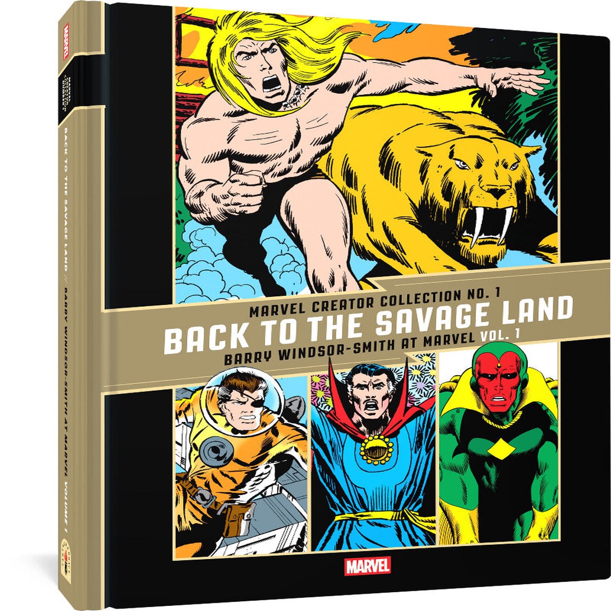 The Marvel Creator Collection No 1 Back to the Savage Land Barry Windsor-Smith at Marvel Vol 1