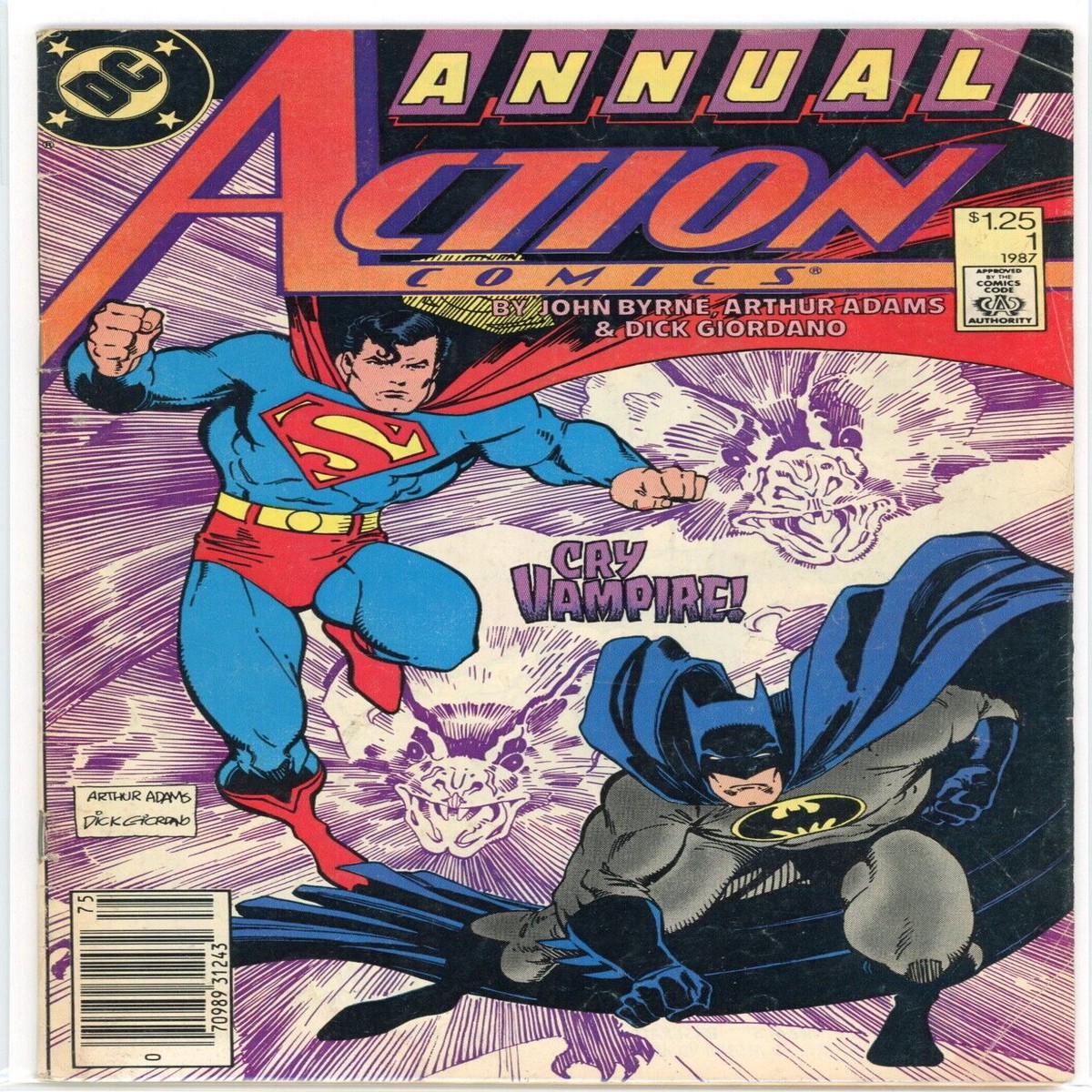 Action Comics 1 DC Comics (1987)