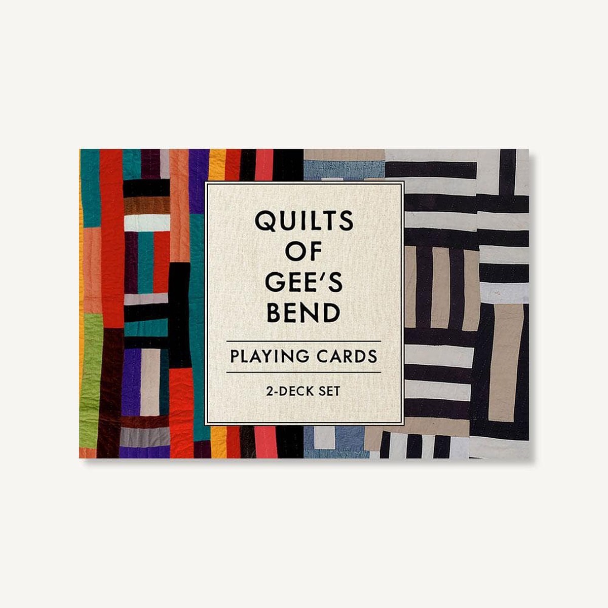 Quilts of Gees Bend Playing Cards 2-Deck Set