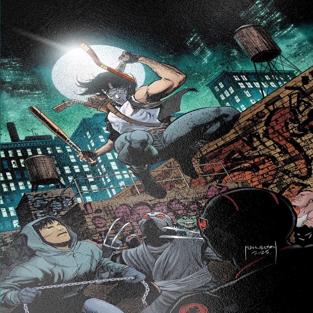 Teenage Mutant Ninja Turtles Casey Jones 1 - IDW Foil Exclusive