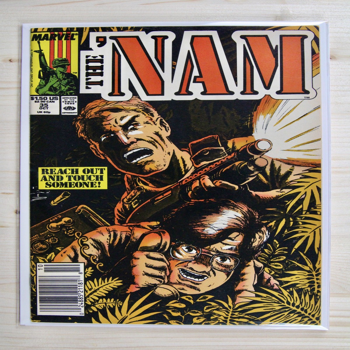 The Nam 35 Marvel (1989) 94 NM Newsstand