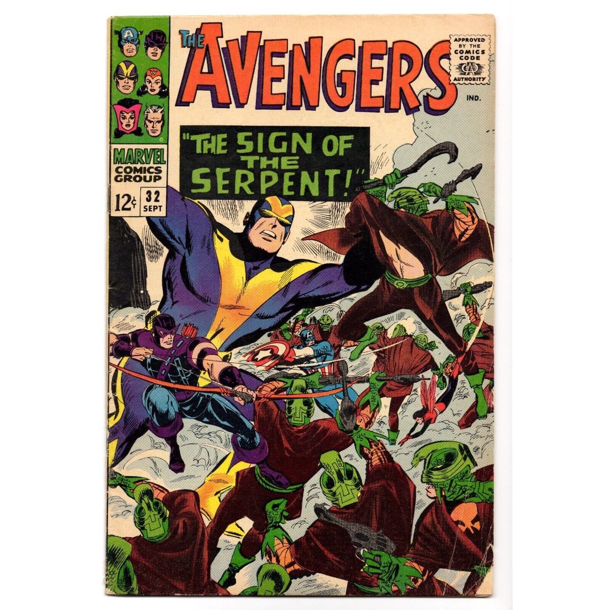 Avengers 32 1st Bill Foster becomes Black Goliath - Marvel Comics (1966)