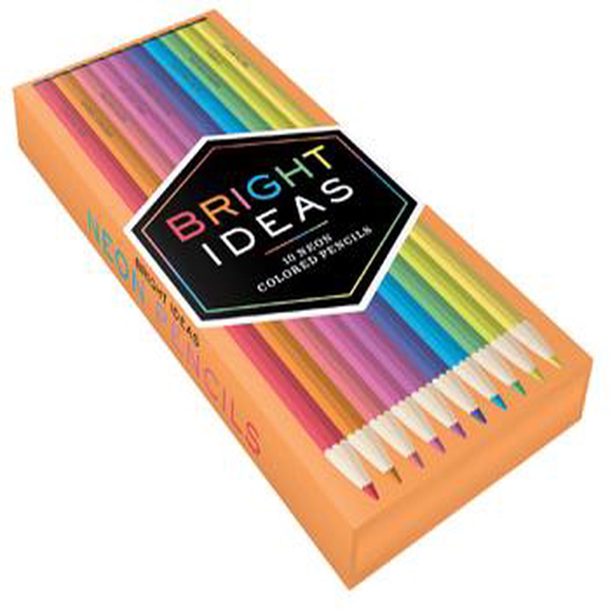 Bright Ideas Neon Colored Pencils 10 Colored Pencils