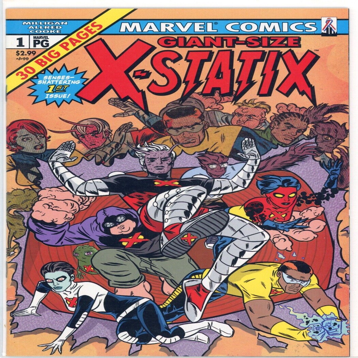 X-Statix Trade Paperback TP Marvel Comics 2003 VFNM Comic Book Collection