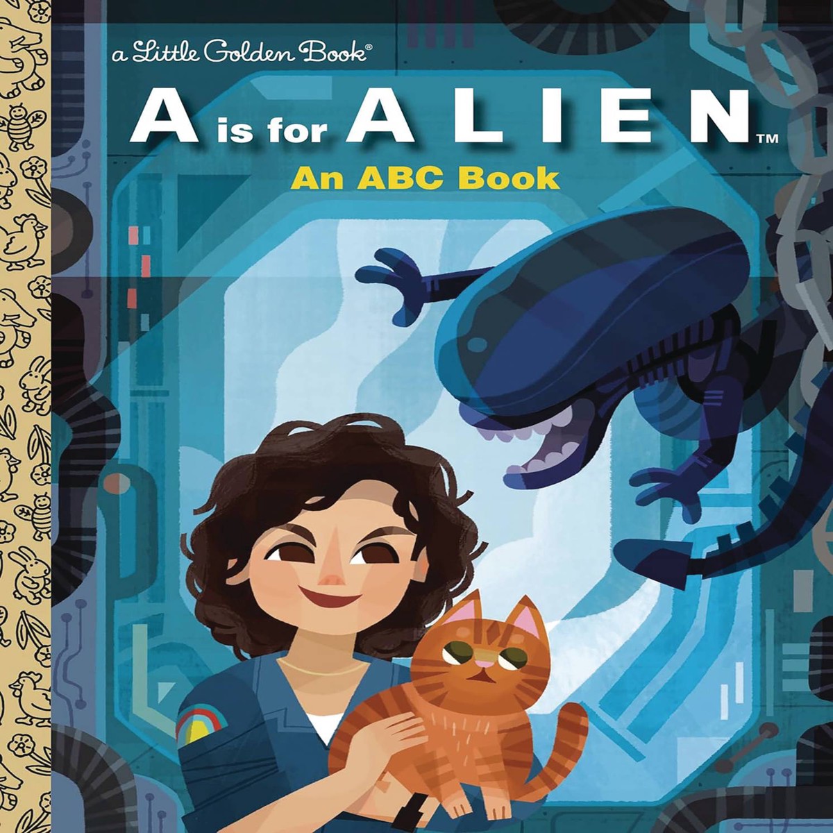 A IS FOR ALIEN ABC GOLDEN BOOK (C 0-1-2)