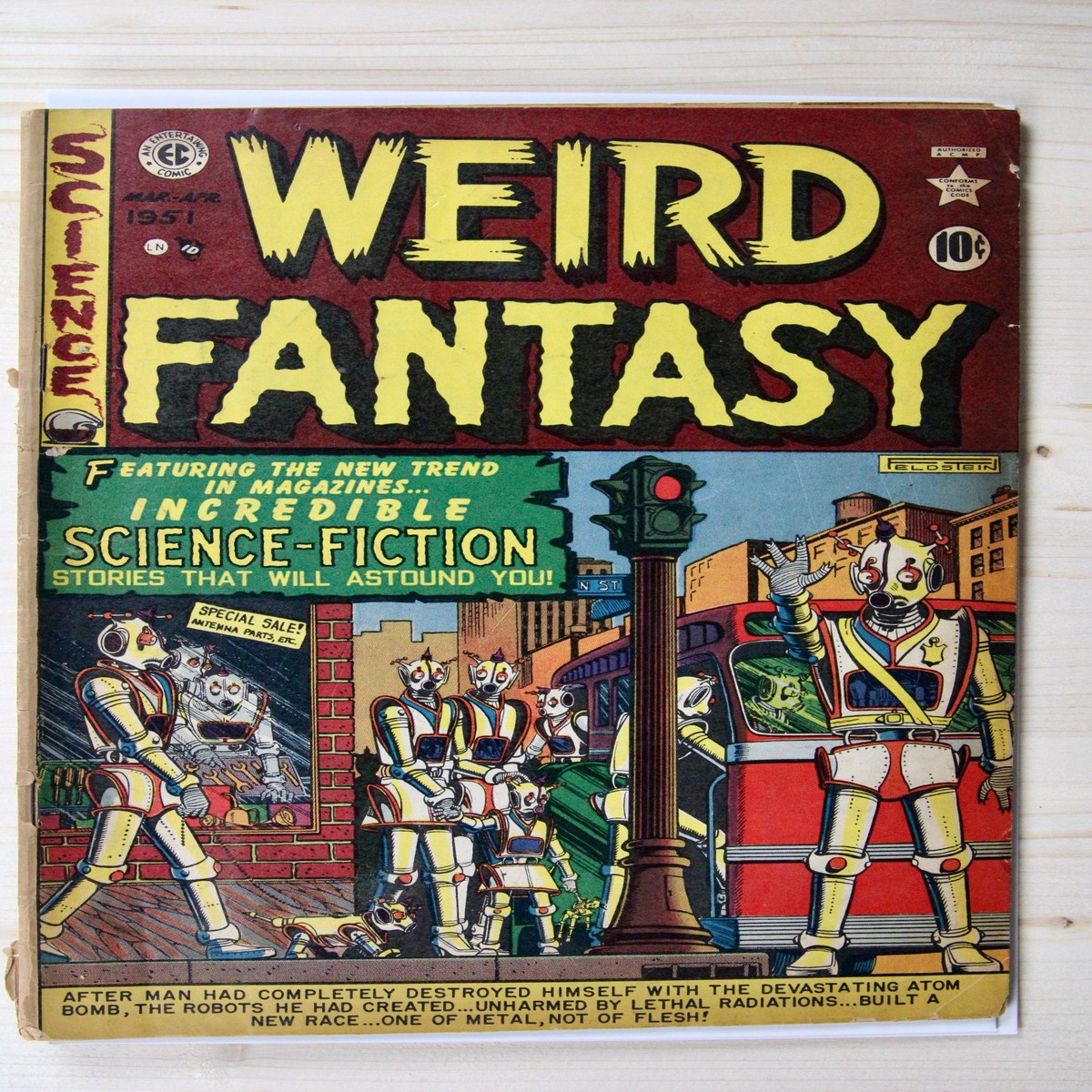 Weird Fantasy 6 EC (1951) 20 GD Pre-Code