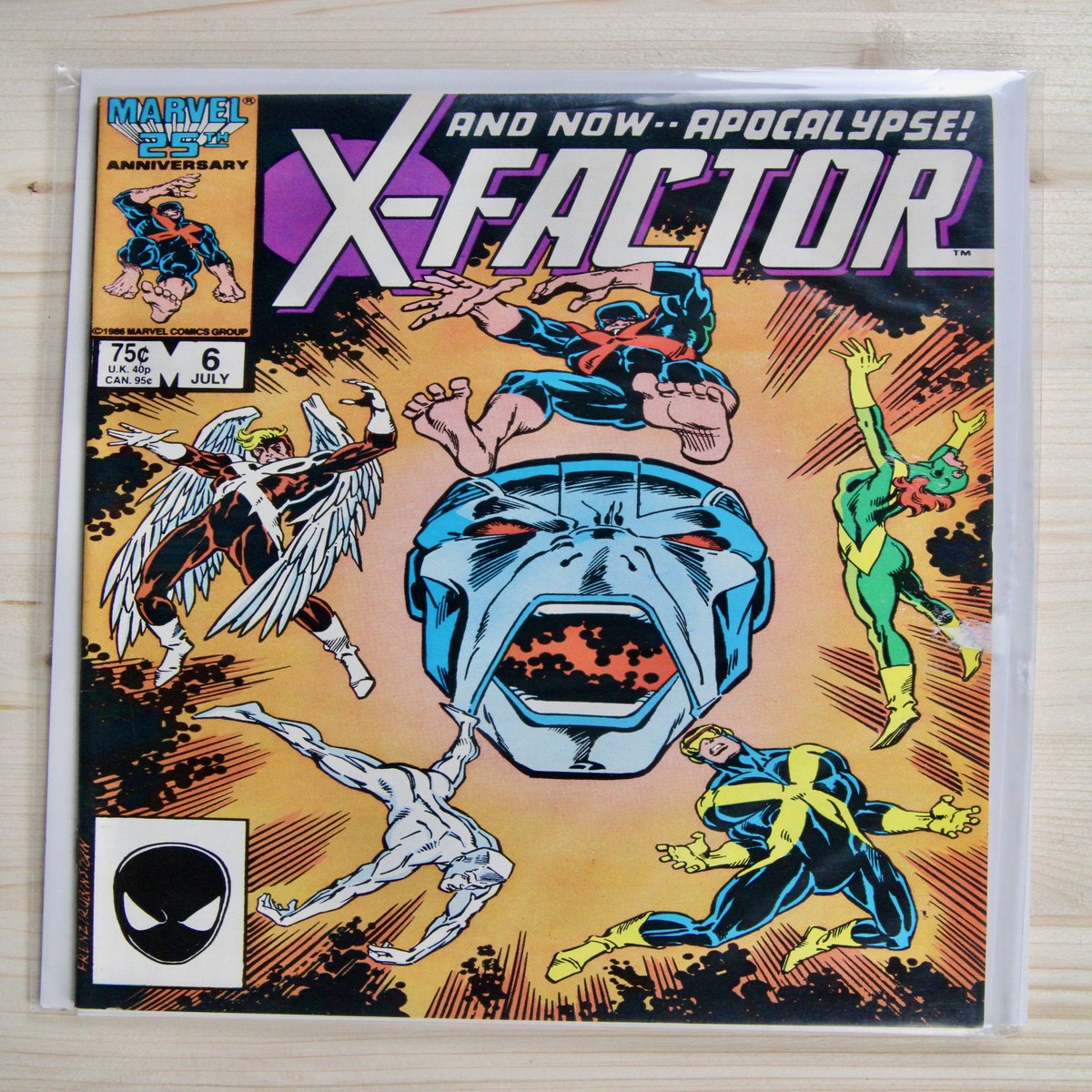 X-Factor 6 Marvel (1986) 94 NM Apocalypse