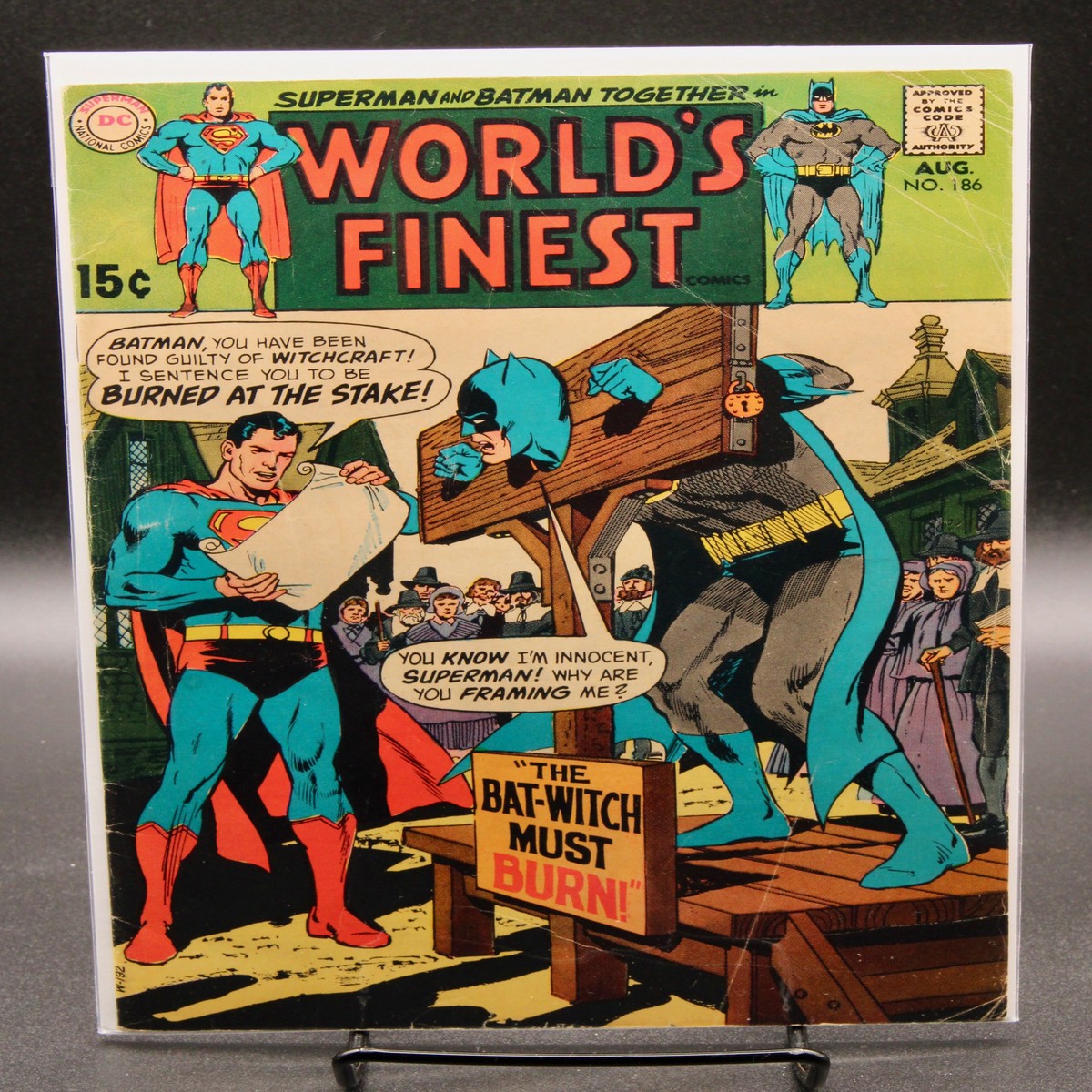Worlds Finest Comics 186 DC Comics (1969)