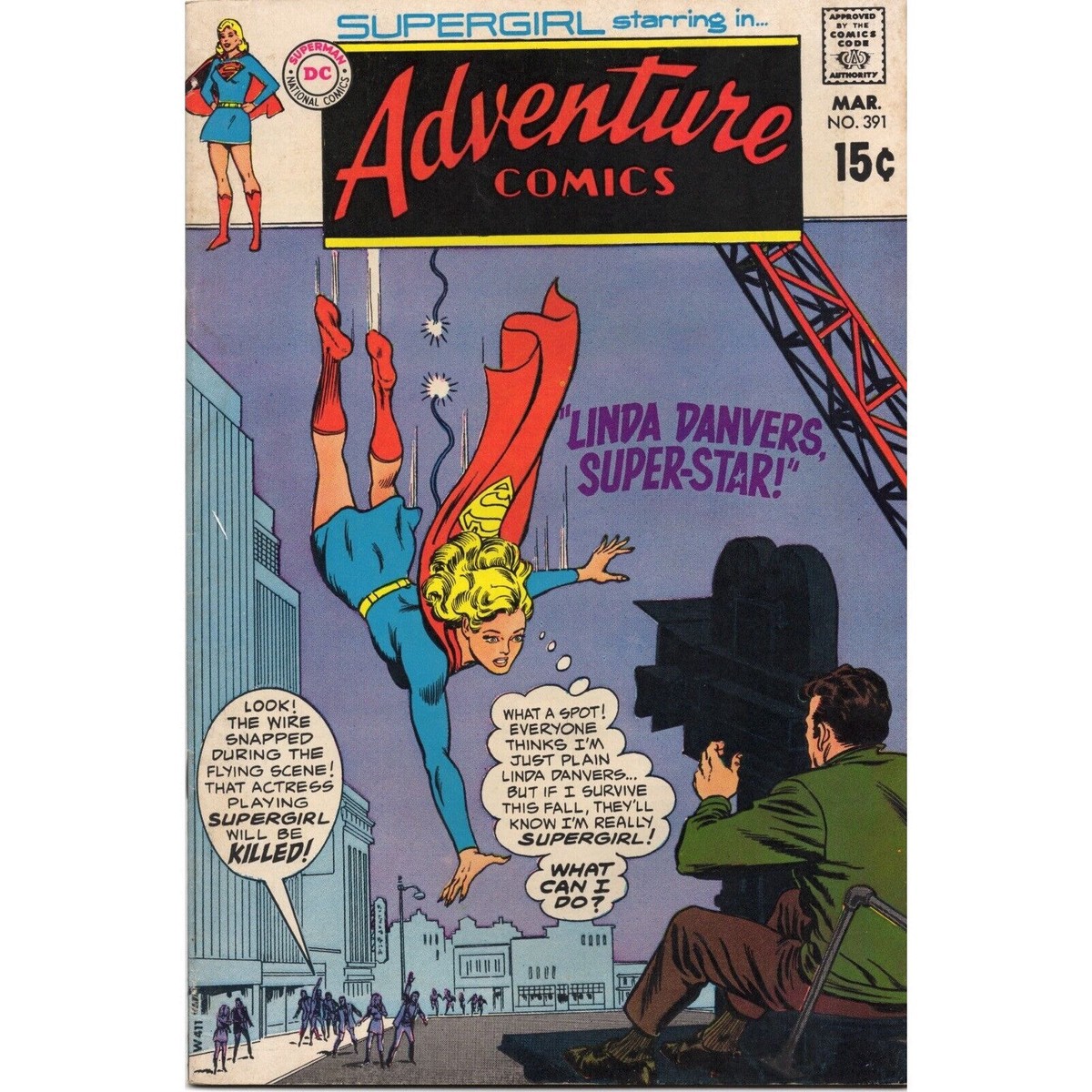 Adventure Comics 391 - Supergirl Appearance - (DC 1970)