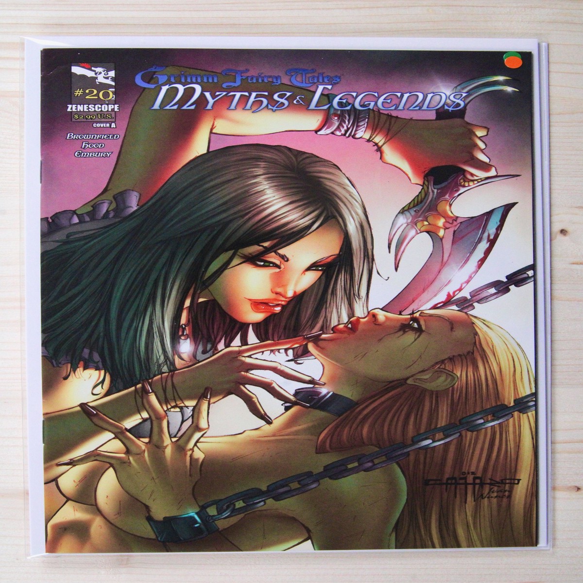Grimm Fairy Tales Myths Legends 20 Zenescope (2012) 94 NM