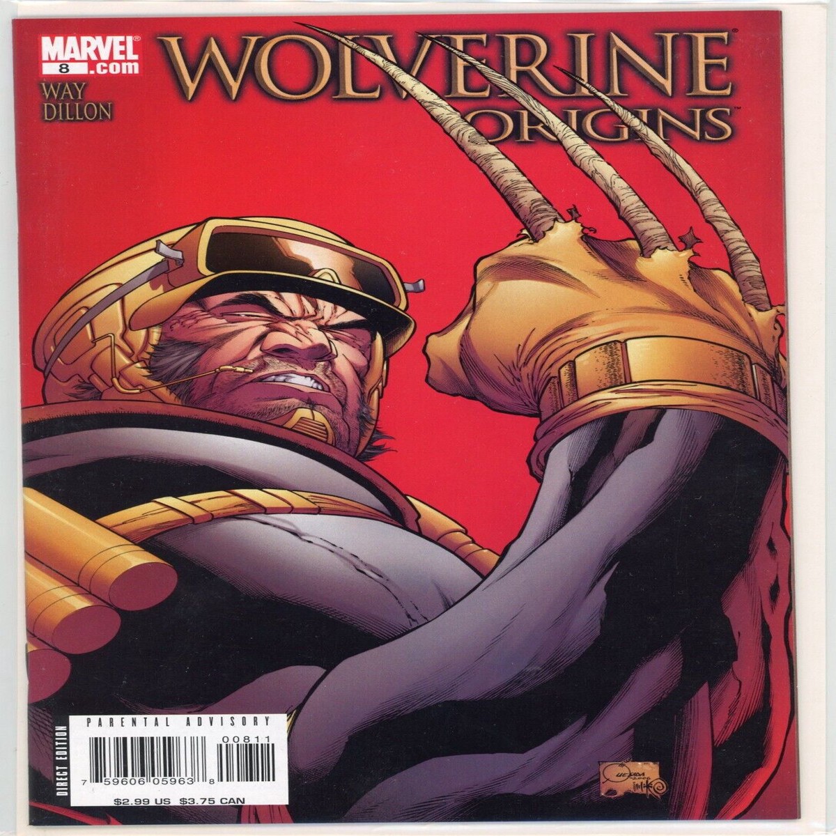 Wolverine Origins 8 Marvel Comics (2007)