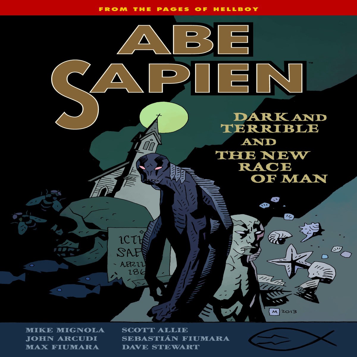 ABE SAPIEN TP VOL 03 DARK TERRIBLE NEW RACE MAN AUG130091
