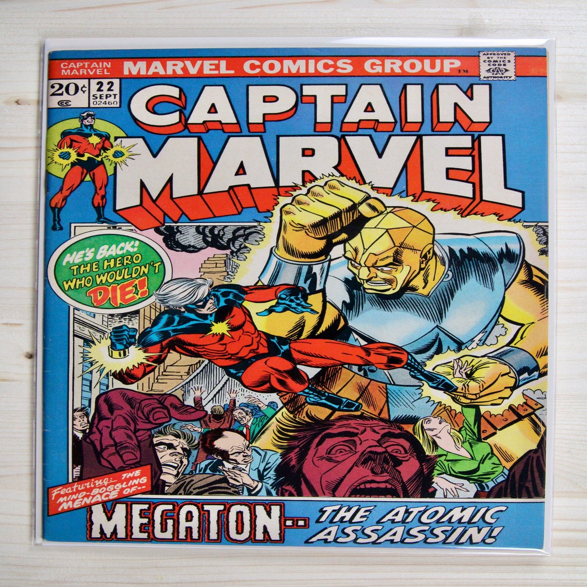 Captain Marvel 22 Marvel (1972) 75 VF-