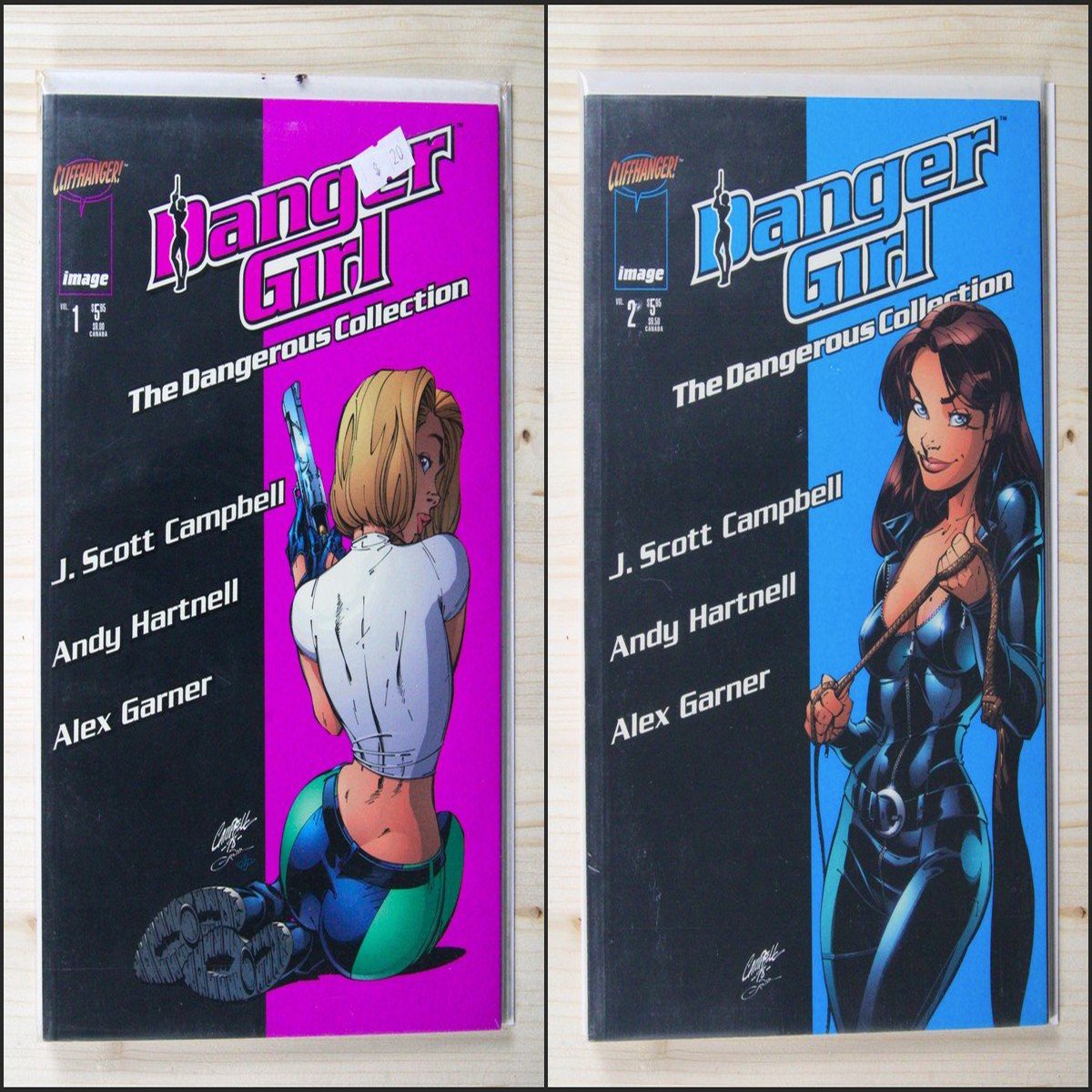 Danger Girl Dangerous Collection 1-2 Image (1999) (2 Issues) NM Average