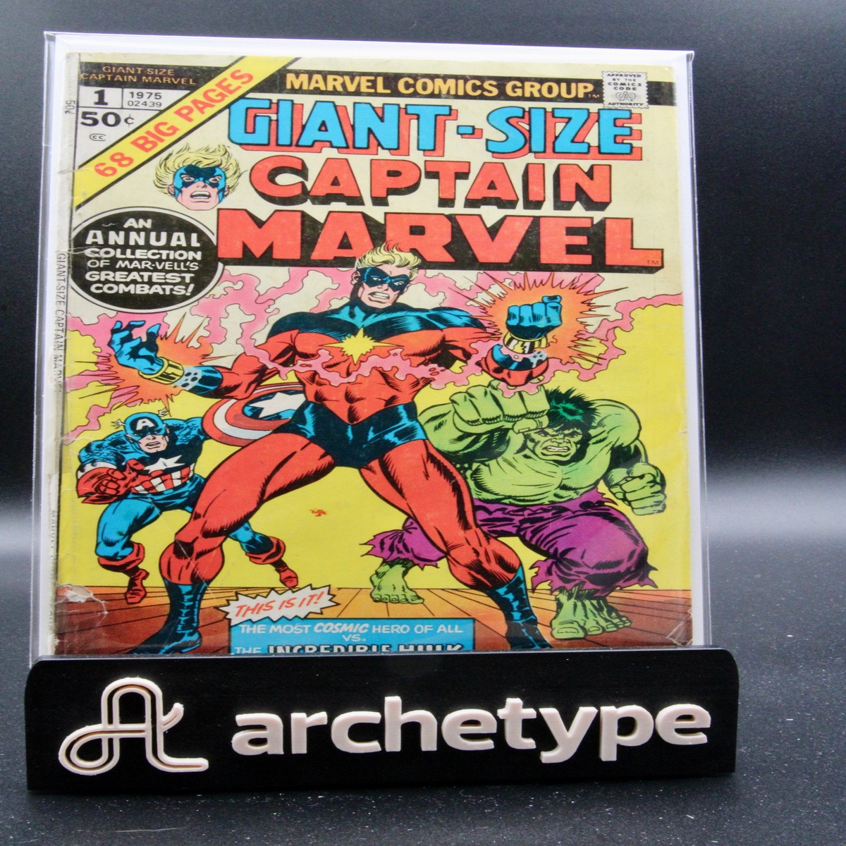 Giant-Size Captain Marvel 1 Marvel (1975) 45