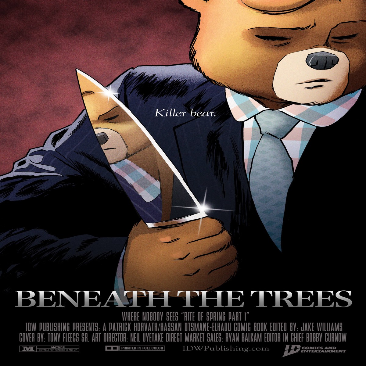 Beneath the Trees Where Nobody Sees Rite of Spring 1 - IDW Foil Exclusive