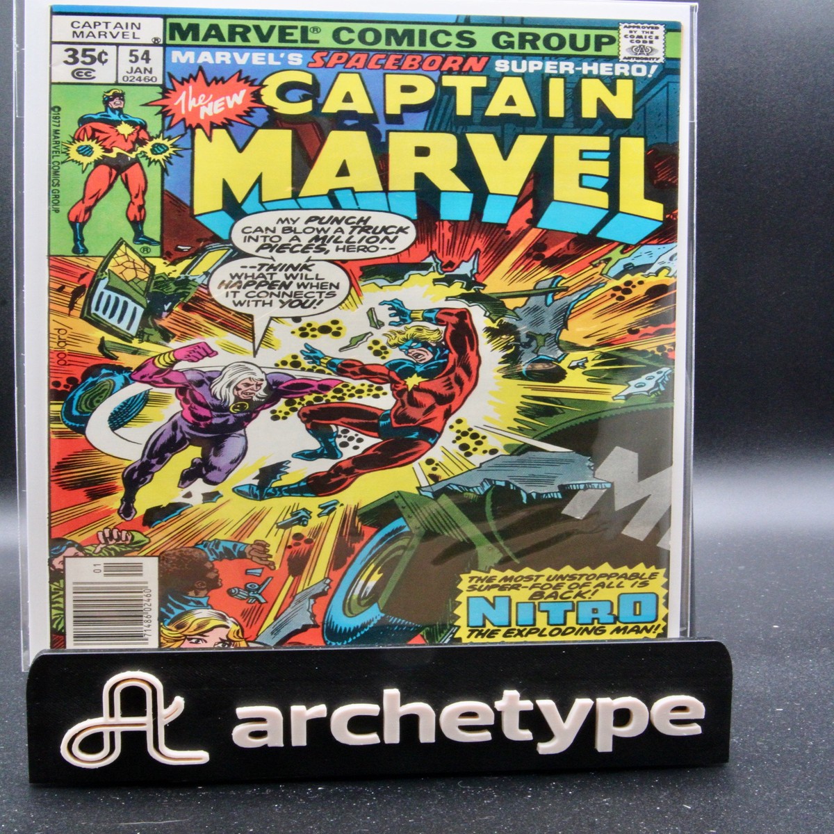 Captain Marvel 54 Marvel (1978) Terry Austin