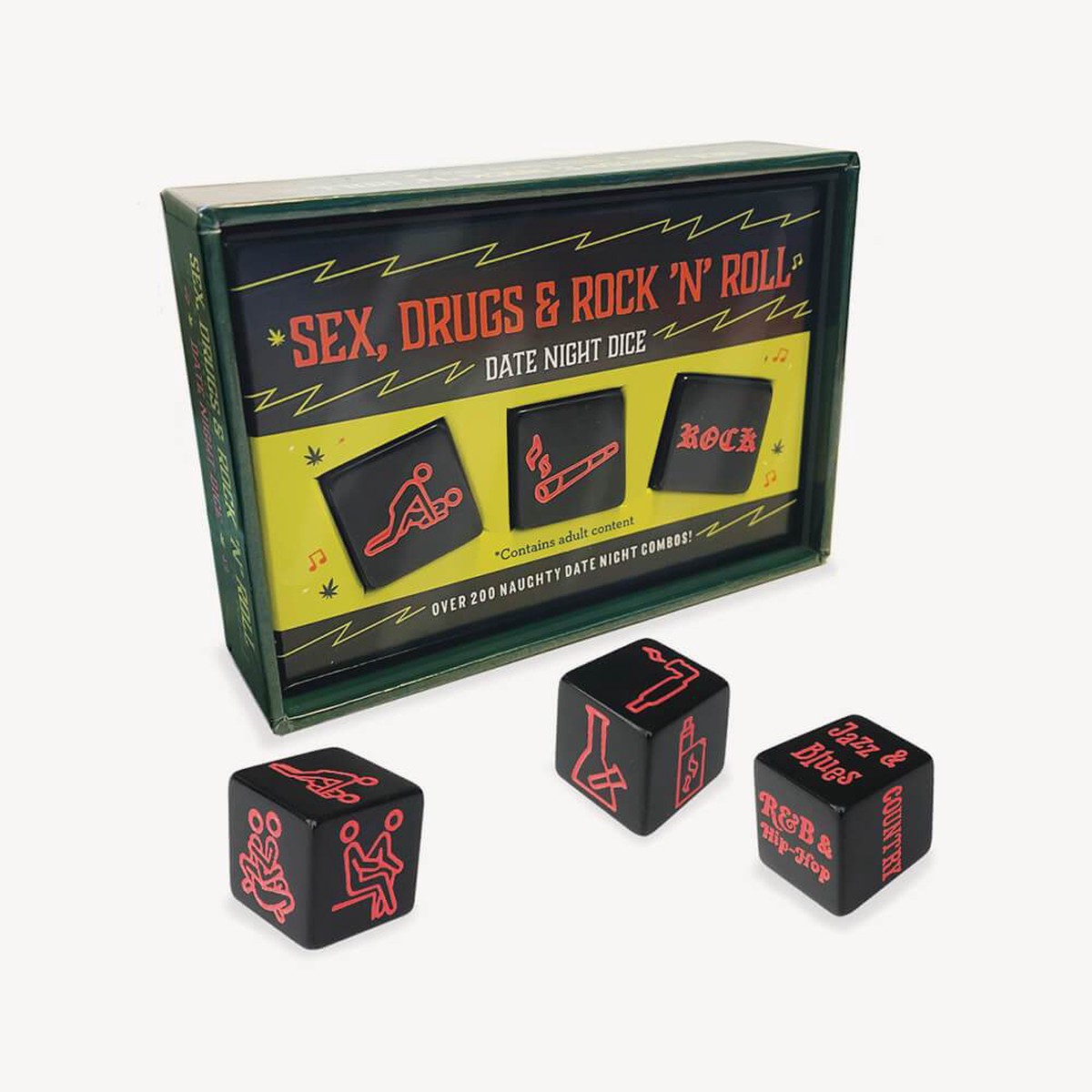 Sex Drugs Rock n Roll Date Night Dice