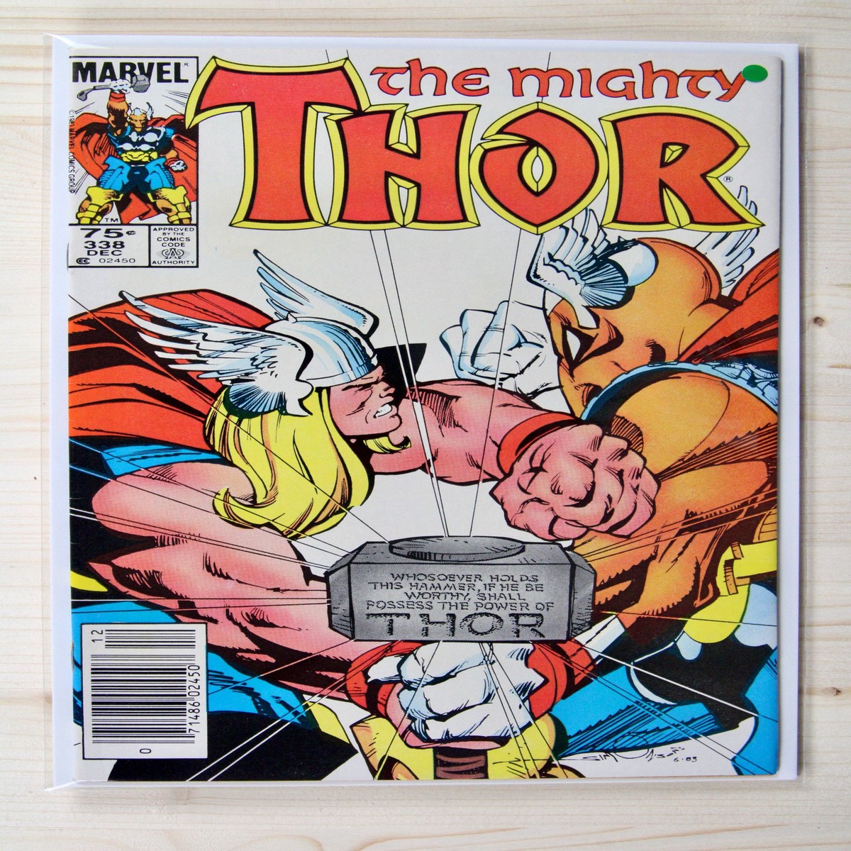 The Mighty Thor 338 Marvel (1983) 92 NM- Newsstand