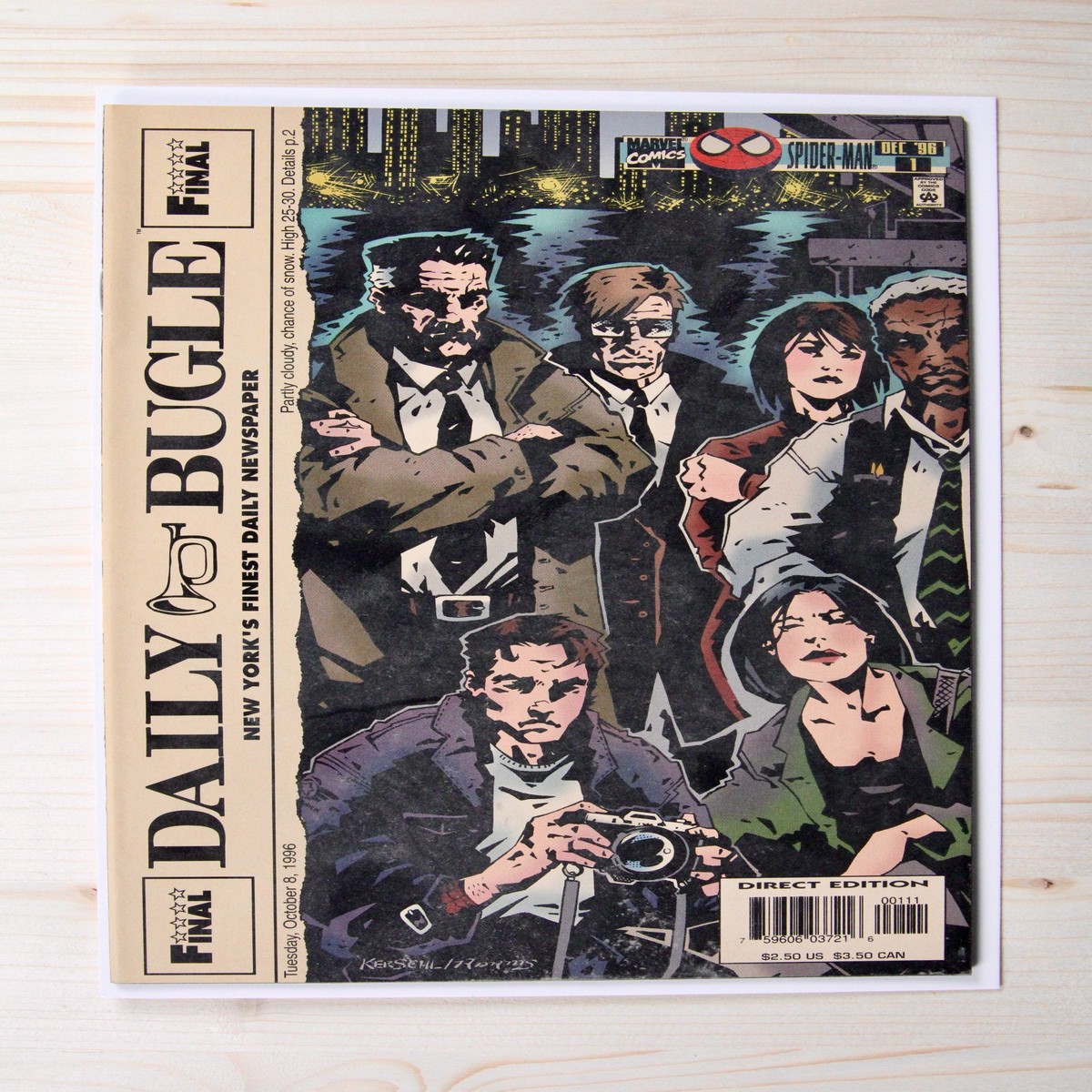 Daily Bugle 1 Marvel (1996) 92 NM- Stan Lee Direct Edition